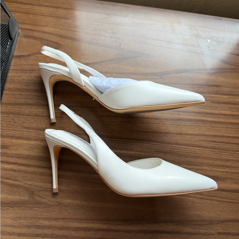 Tony Bianco Peta Milk Capretto Slingback - Picture 7 of 7
